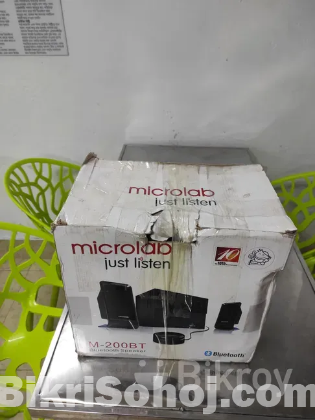 Microlab Bluetooth M-200BT speaker , বিক্রয় করা হবে।